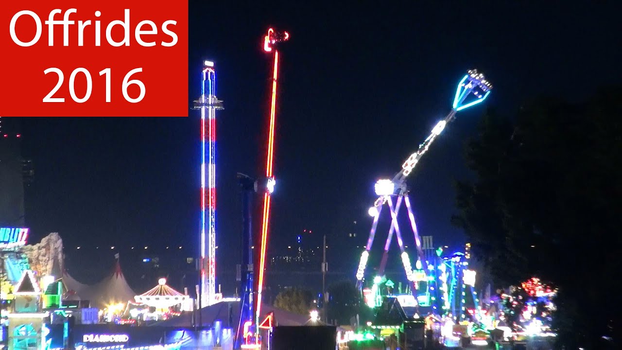 Best of Rheinkirmes 2016 in Düsseldorf - Tag & Nacht Offrides (3000 Abo Special)