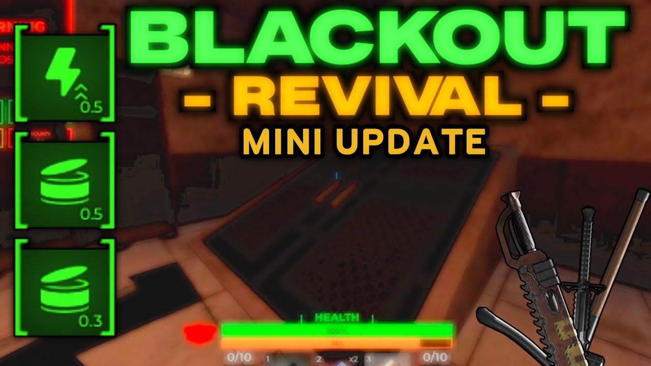 Blackout Revival's OBESITY Update... (Small update but enough for a video)