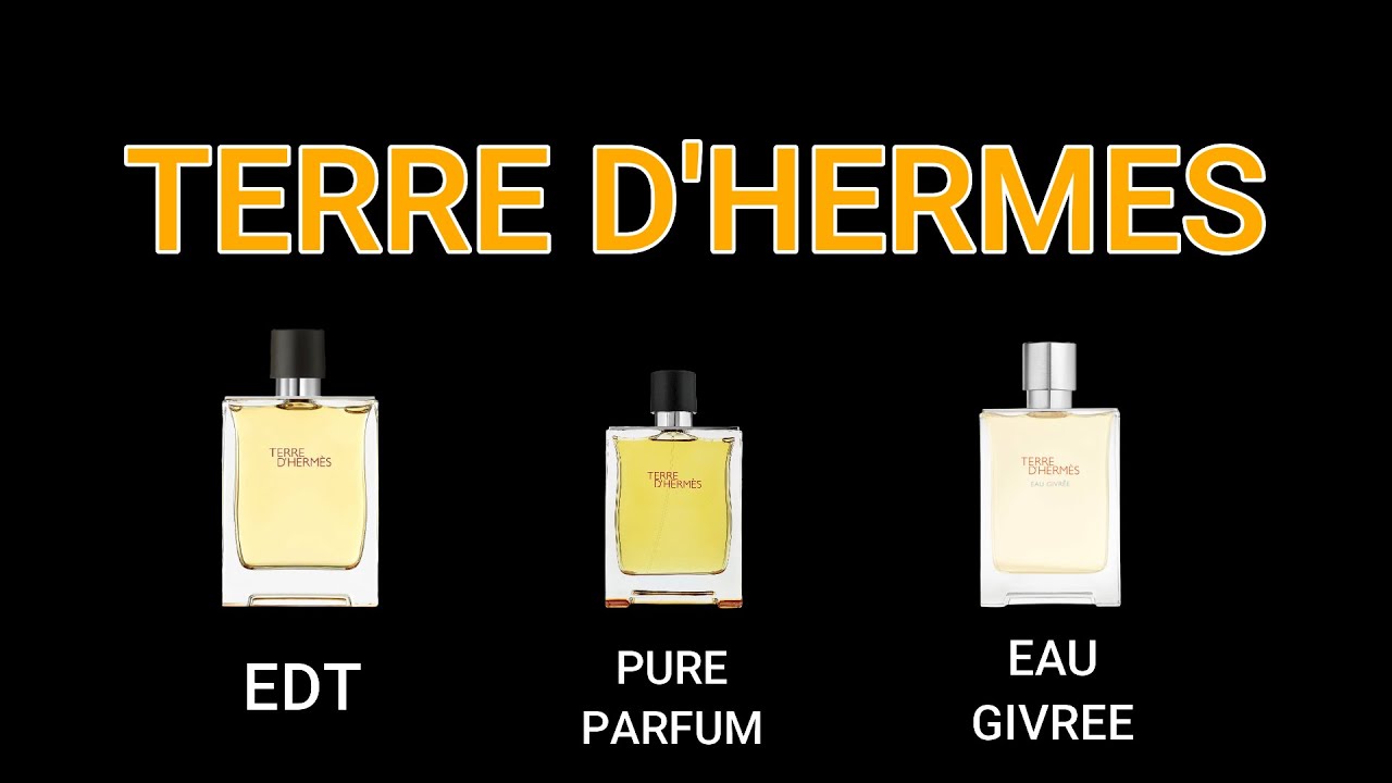 TERRE D'HERMES COMPARISON | EdT vs Parfum vs Eau Givree
