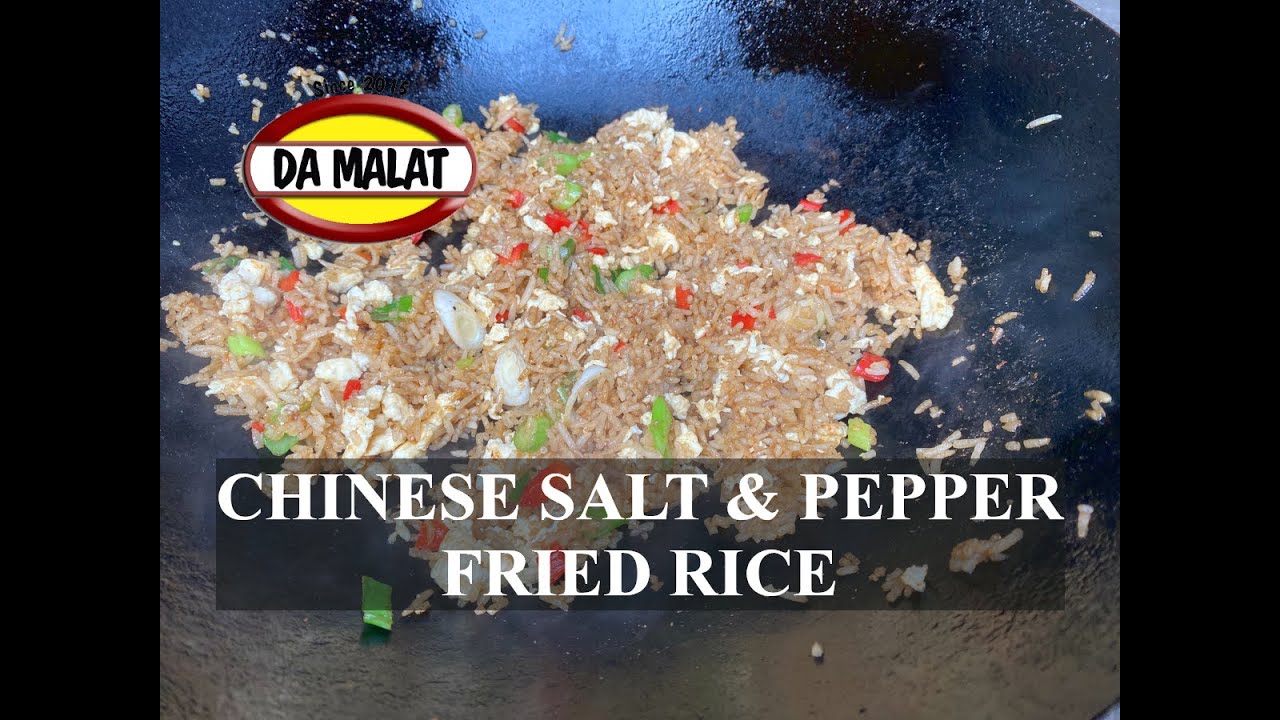 Chinese Salt & Pepper Fried Rice