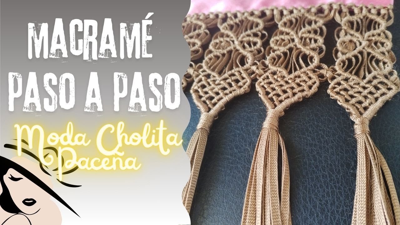Idea genial para aplicar en mantas para cholitas u otra prenda de tu elección