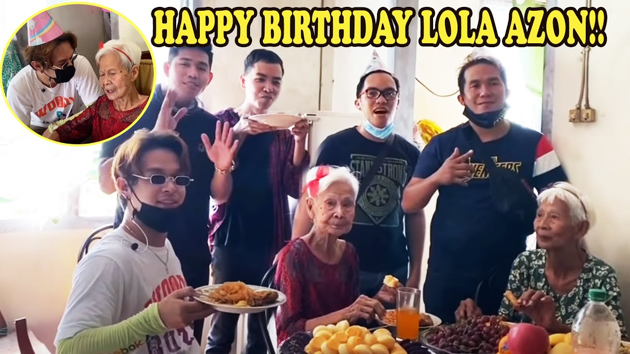 ROAD TO 100 YEAR OLD! HAPPY BIRTHDAY LOLA AZON!