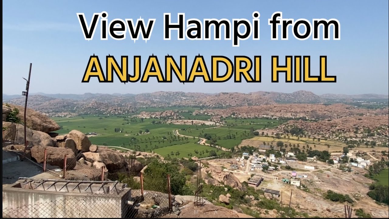 41) Hampi view from Anjanadri Hill part