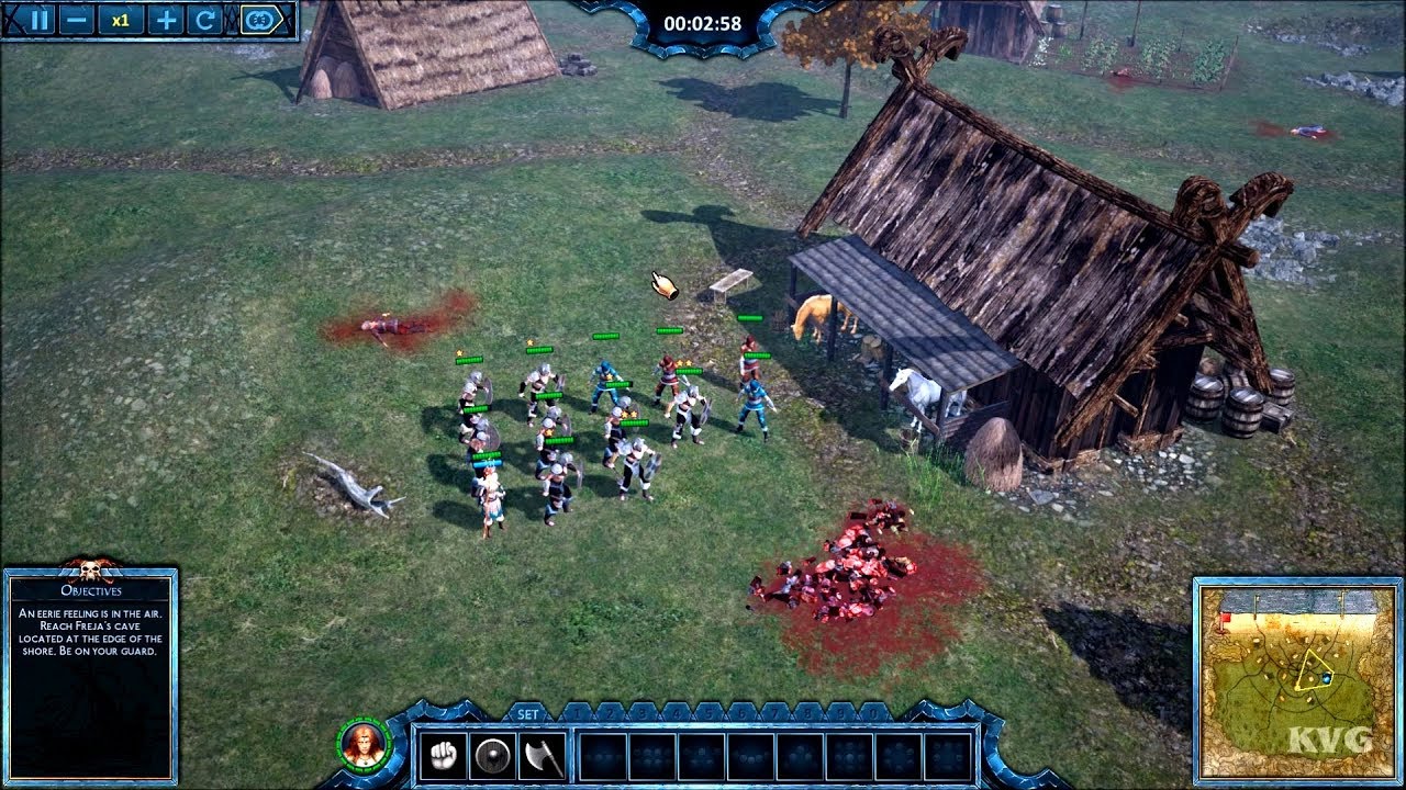Nordic Warriors Gameplay (PC HD) [1080p60FPS]