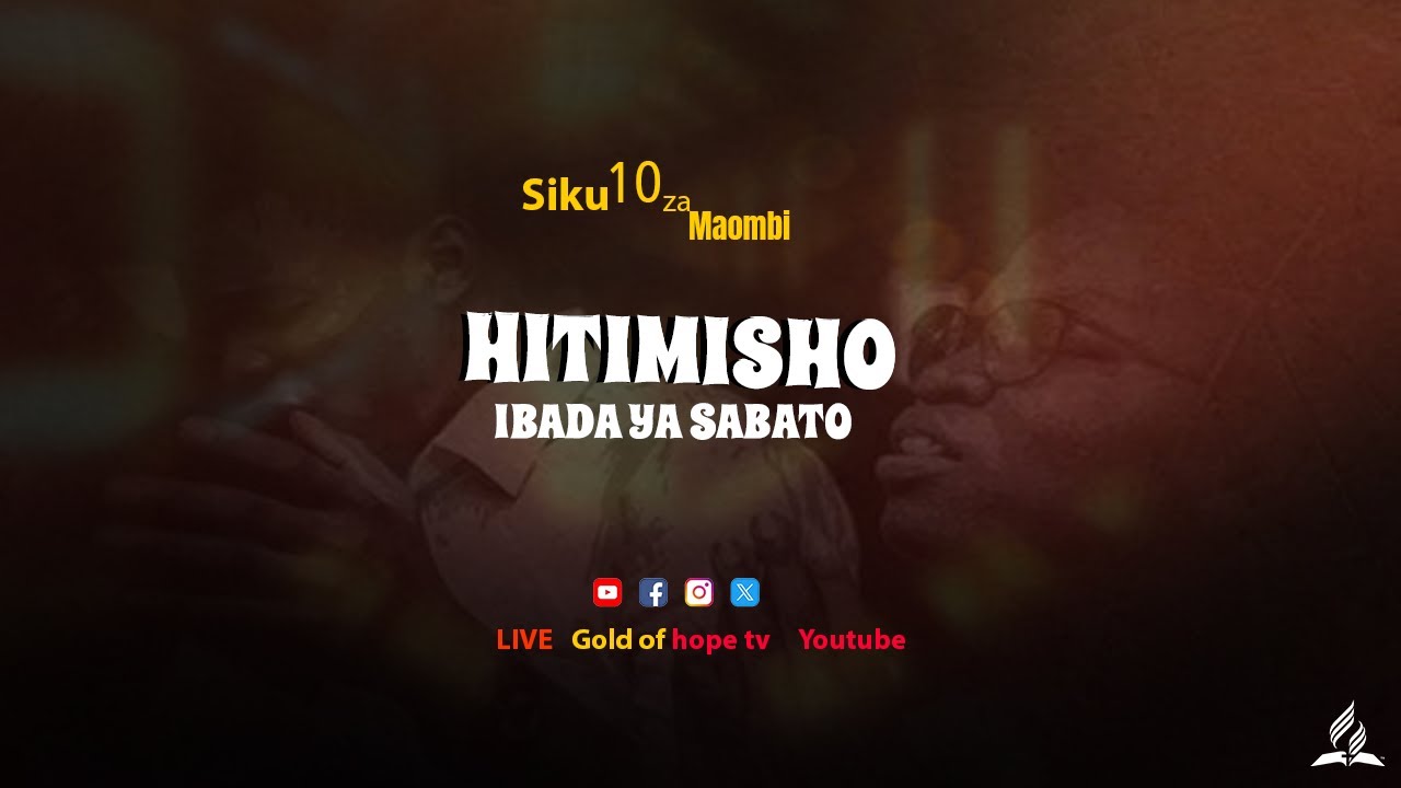 🔴 #LIVE IBADA YA SABATO || HANIHANI SDA CHURCH || 17 | /01/ 2026