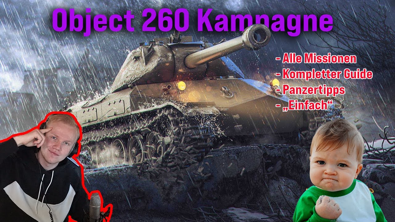 Das sollte JEDER für die Object 260 Kampagne WISSEN | Obj 260 Missionen | #worldoftanks