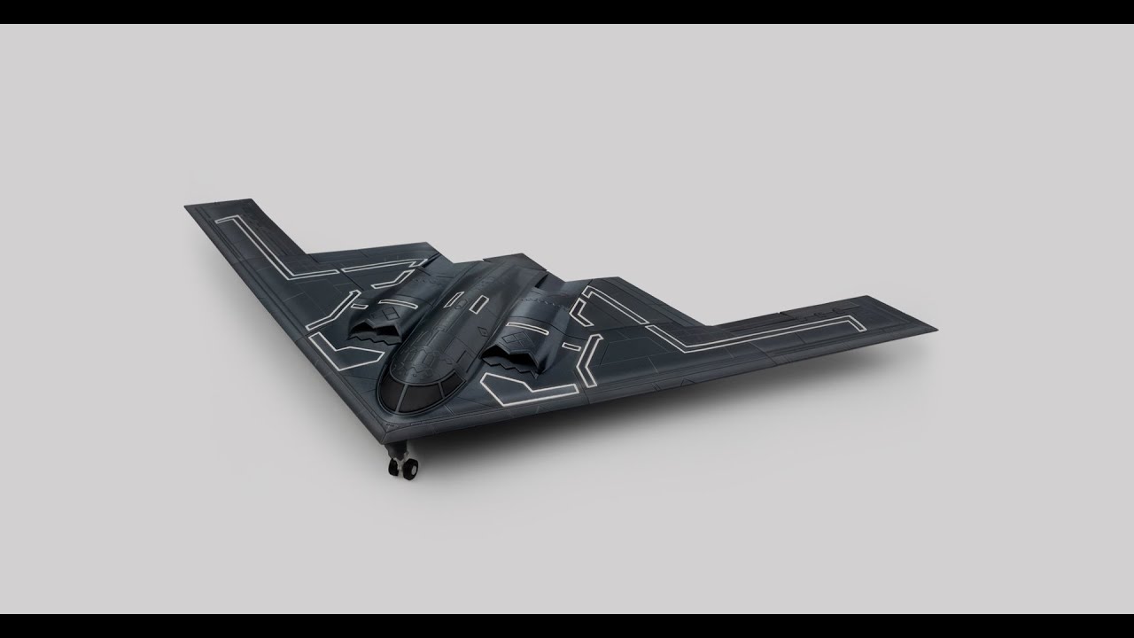 B-2 Spirit, aircraft model for 3D printing