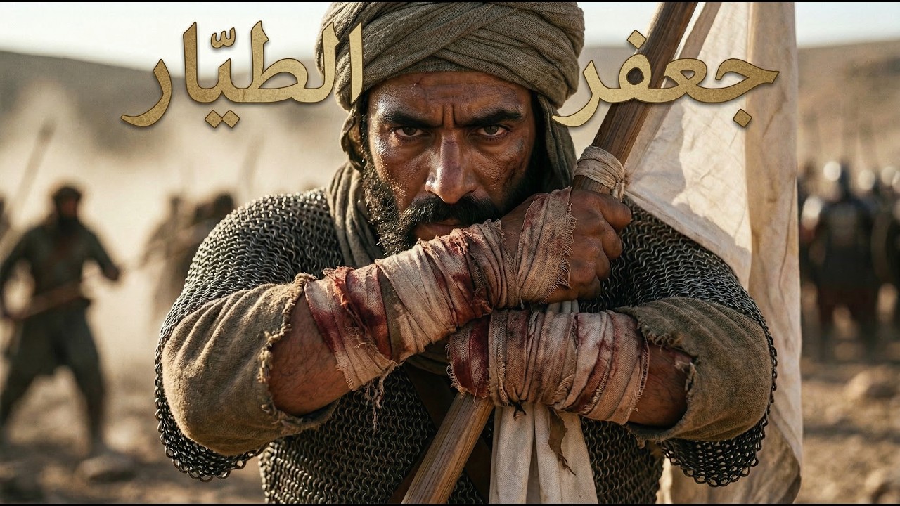 اتقطعت إيديه وهو شايل الراية… فماذا قال النبي عنه؟ | جعفر الطيار