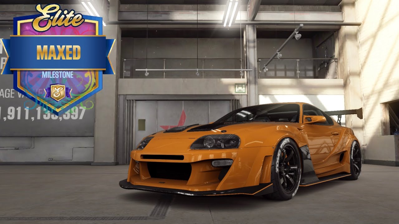 【CSR2】Supra MK4 (elite 35), shift & tune for 6.856