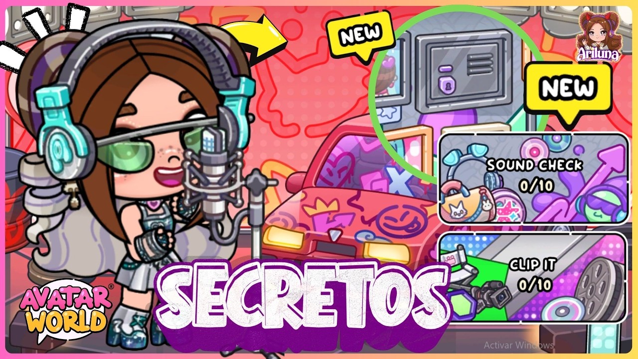 ¡TODOS los SECRETOS de KPOP GALXE en AVATAR WORLD! 😱 con SUSCRIPTORES