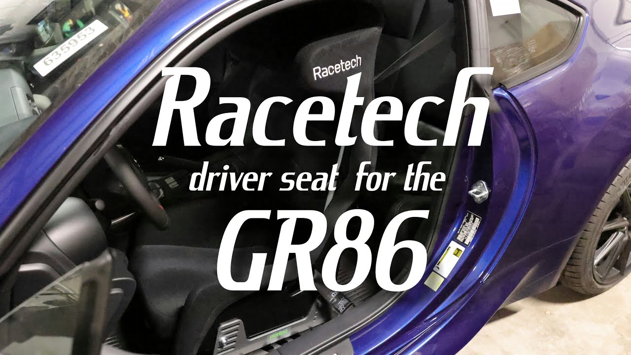 2023 Toyota GR86 Racetech Driver Seat Install!