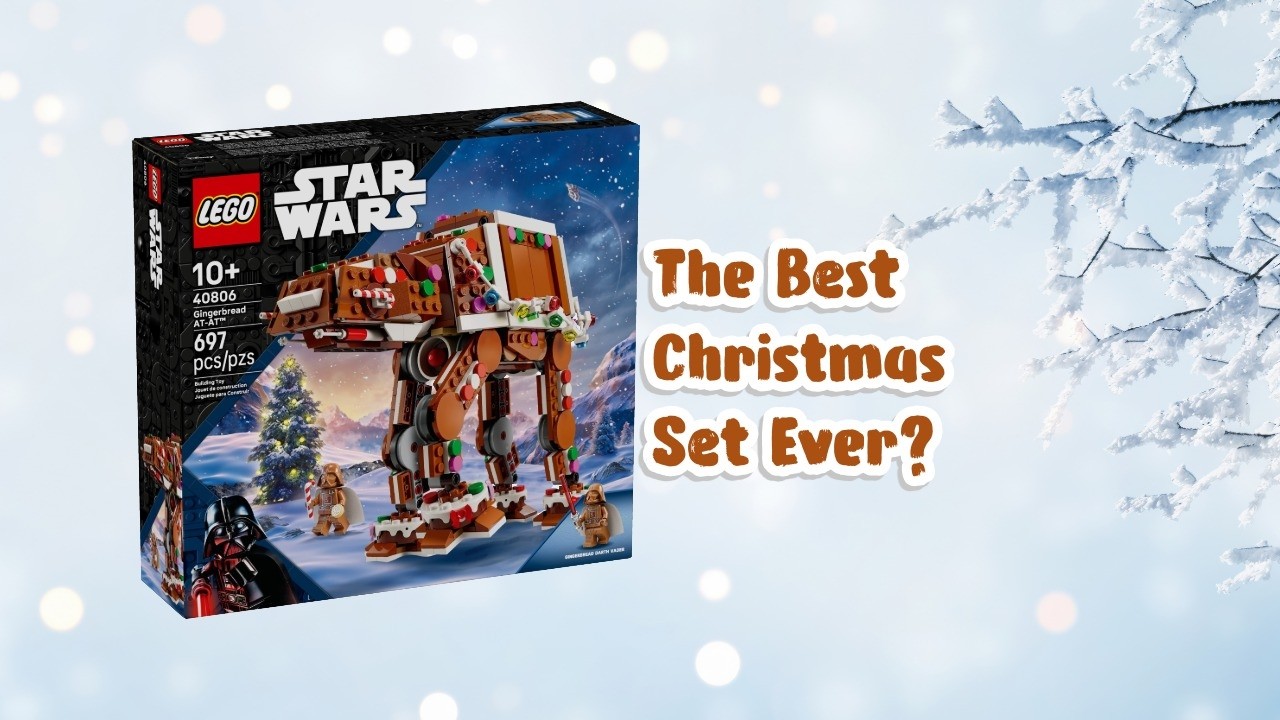 THE BEST CHRISTMAS SET EVER! LEGO Star Wars - Gingerbread AT-AT Walker REVIEW!