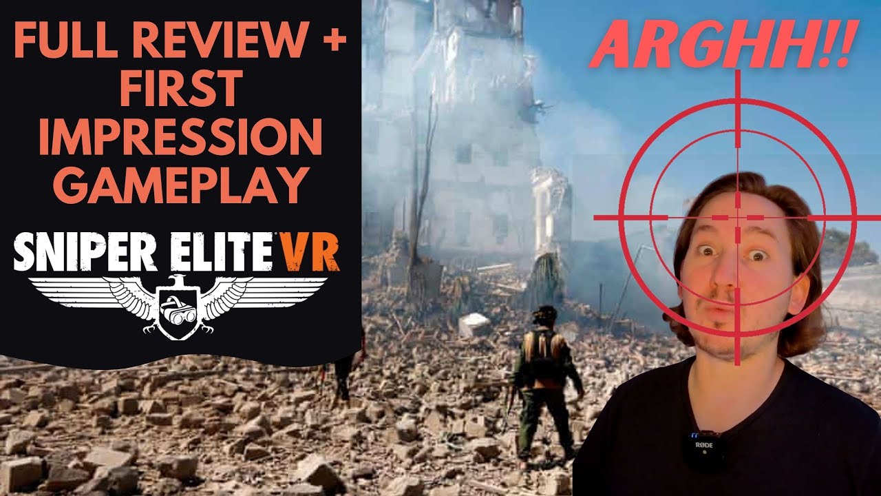 Sniper Elite VR on the Quest 2 - Fun Review with Gameplay and Comparison