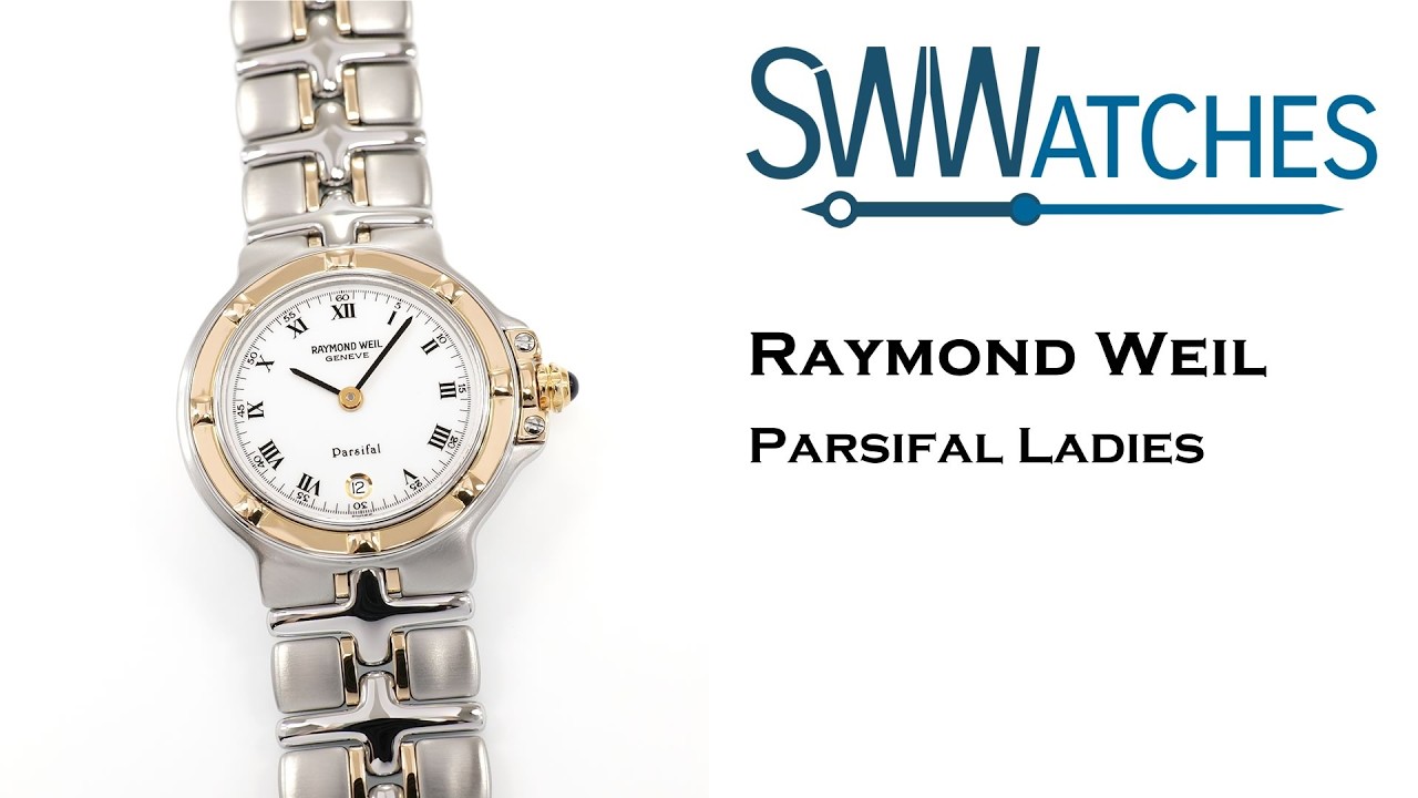 Raymond Weil Parsifal 9990 Ladies 26mm White Dial - 18k Gold - Roman Numerals
