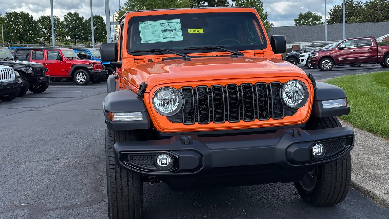 NEW 2025 Jeep Wrangler Sport S 4xe in JOOSE! W4790