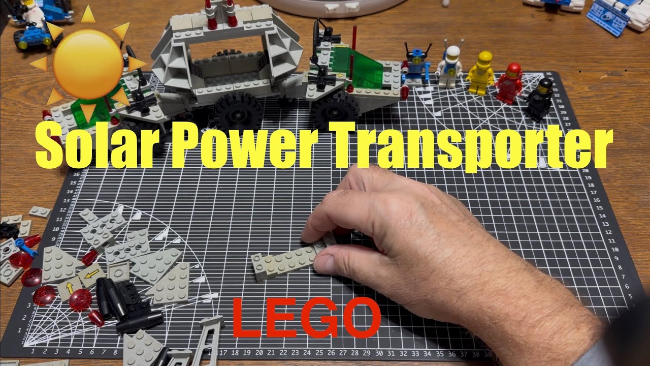 LEGO set #6952 Solar Power Transporter 1985.