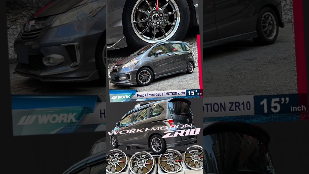 Honda Freed GB3 | EMOTION ZR10 15&rdquo; #workwheels #automobile #祥記膠輪 #ckt #custom #coating #racing