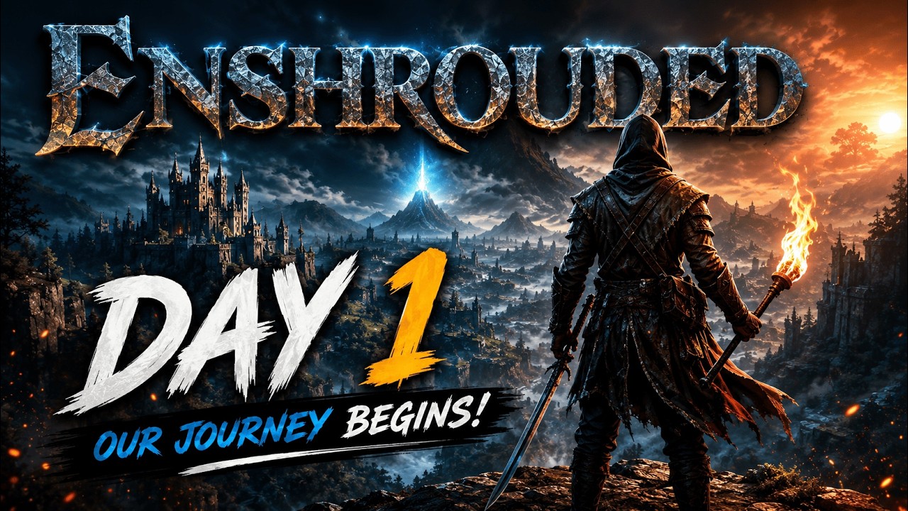 This Game Is WAY HARDER Than I Expected&hellip; | ENSHROUDED DAY 1