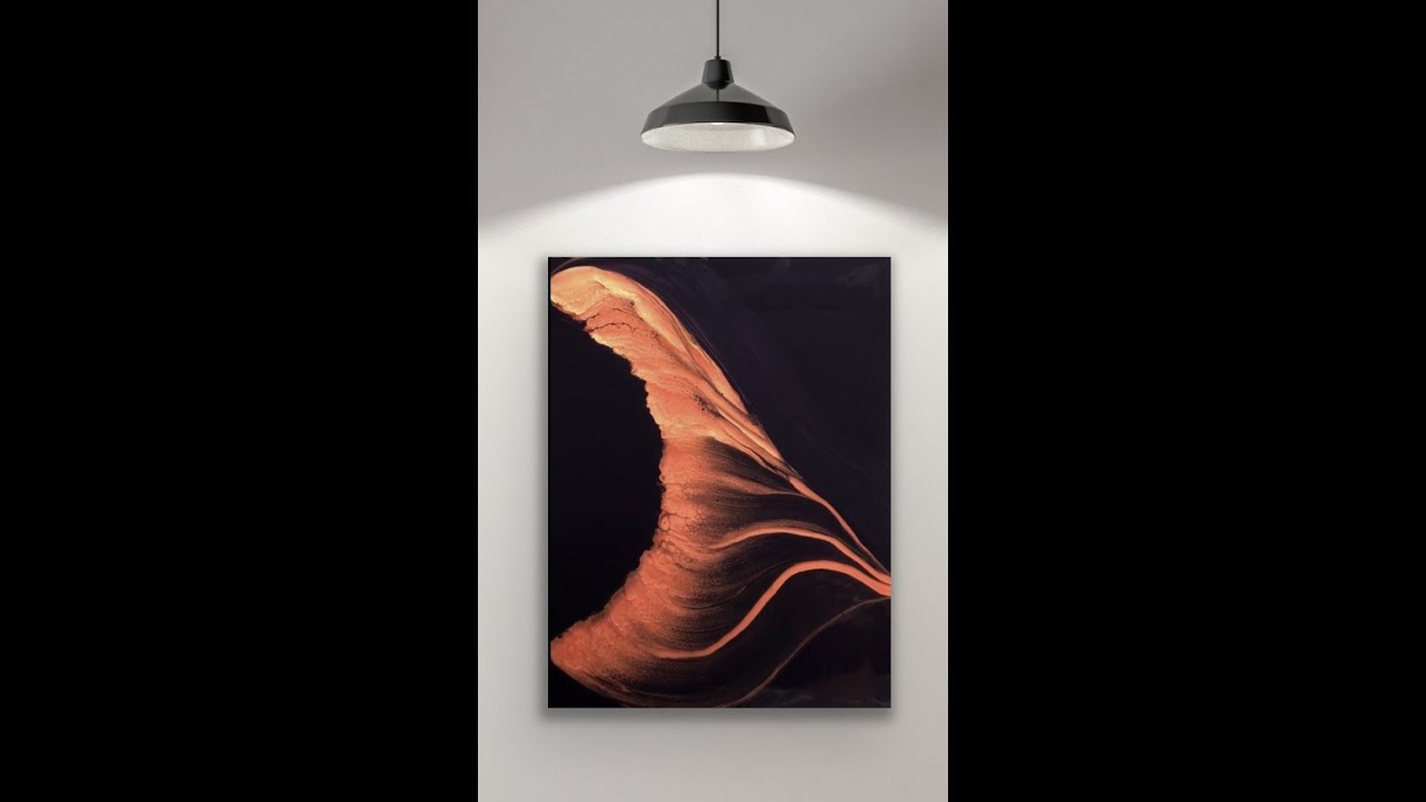 Lets Do A Swoosh Swipe   Acrylic Swipe, Acrylic Painting, Fluid Art , Art Tutorials