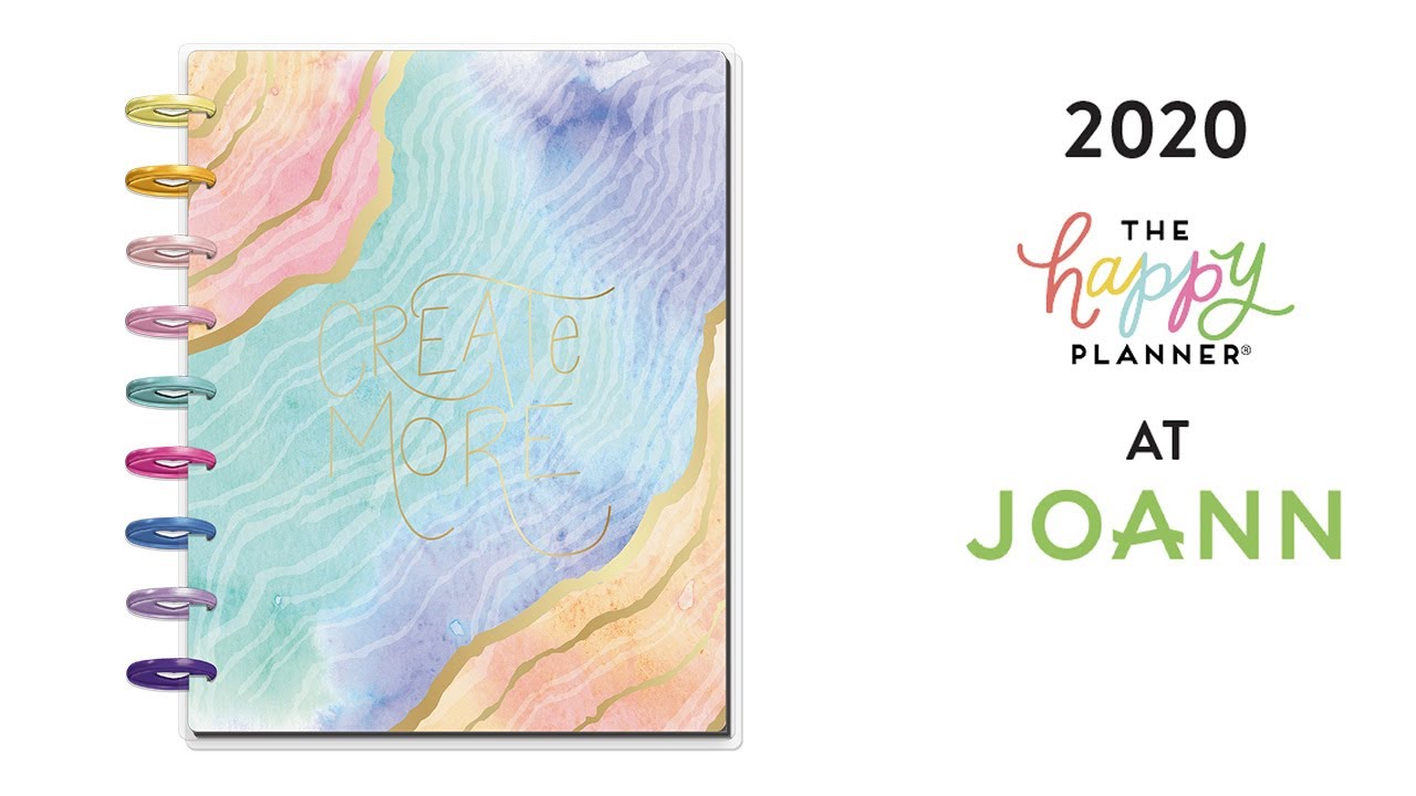 2020 Spring REVEAL! // JOANN Happy Planners!