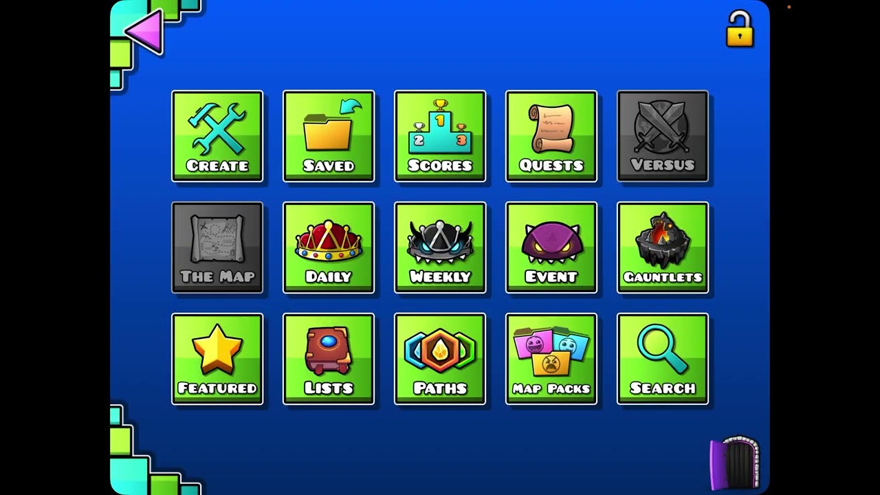 Playing  gd with my brother @NicoGames70 