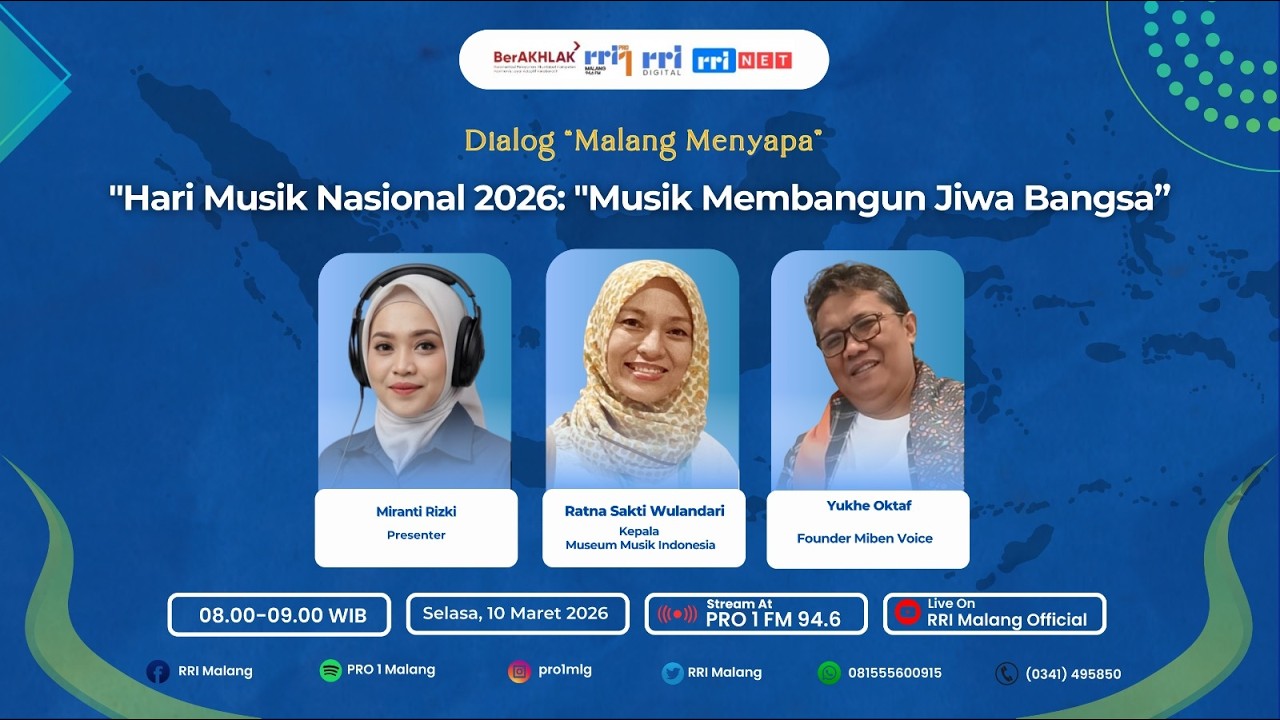 Dialog Malang Menyapa - “Hari Musik Nasional 2026: 