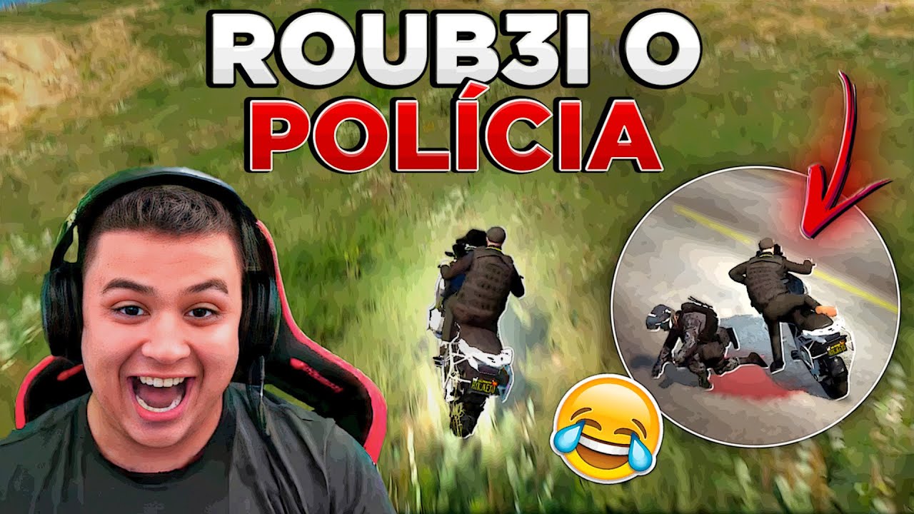 FUGA &Eacute;PICA DOS PM no GTA RP 😂 (Modder Clips)