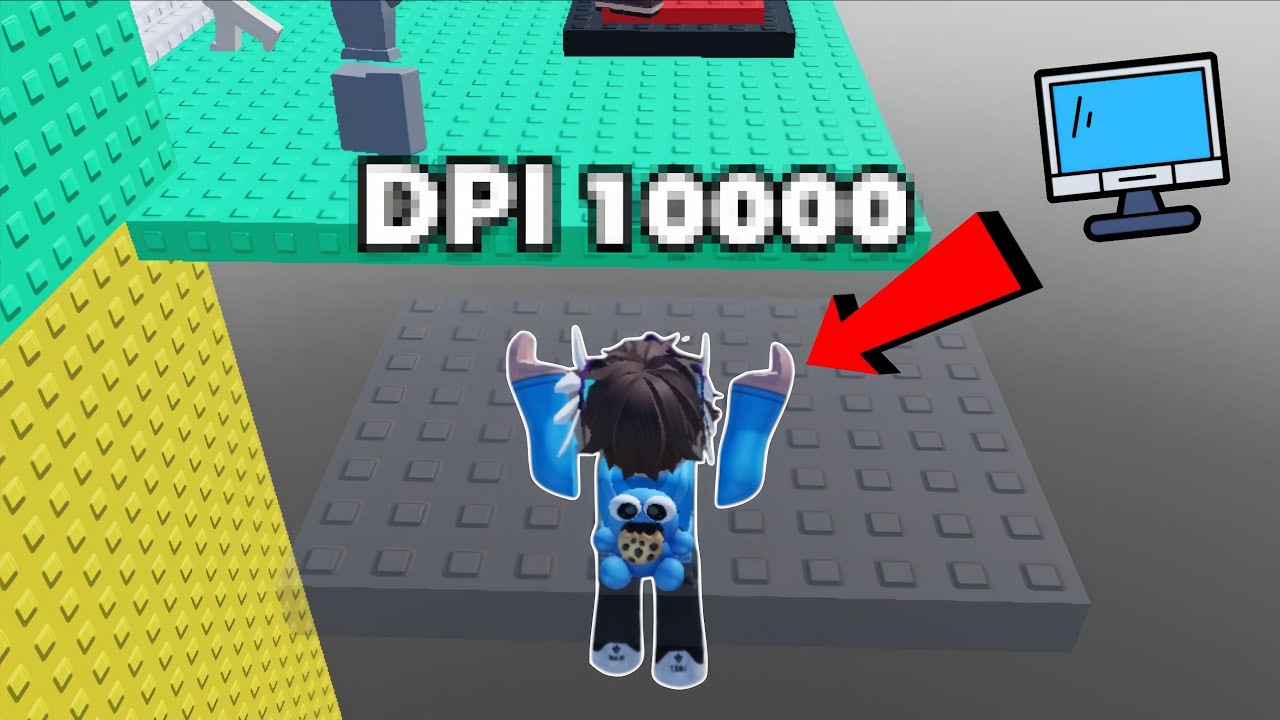 جوالي📱 صار كمبيوتر من كثر الطيحات! DPI 10000 !!🔥😱  ROBLOX | 