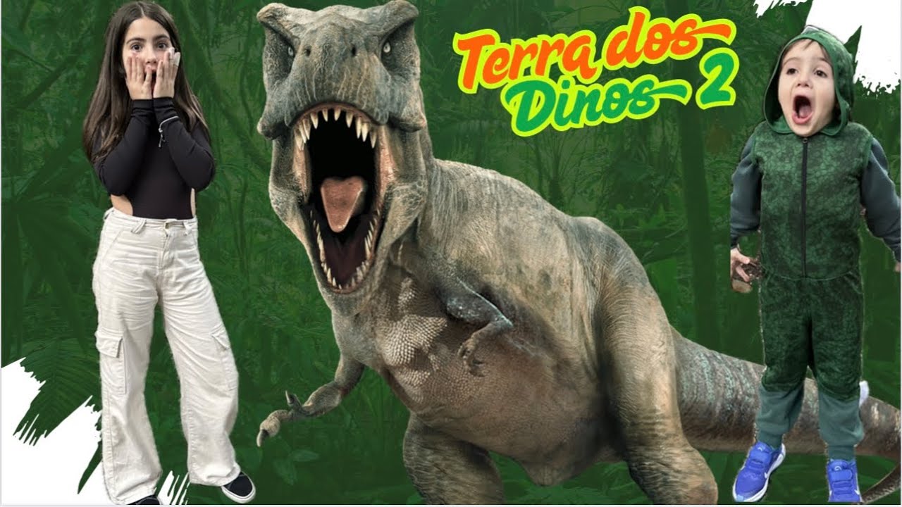 NOVIDADE NA TERRA DOS DINOS!