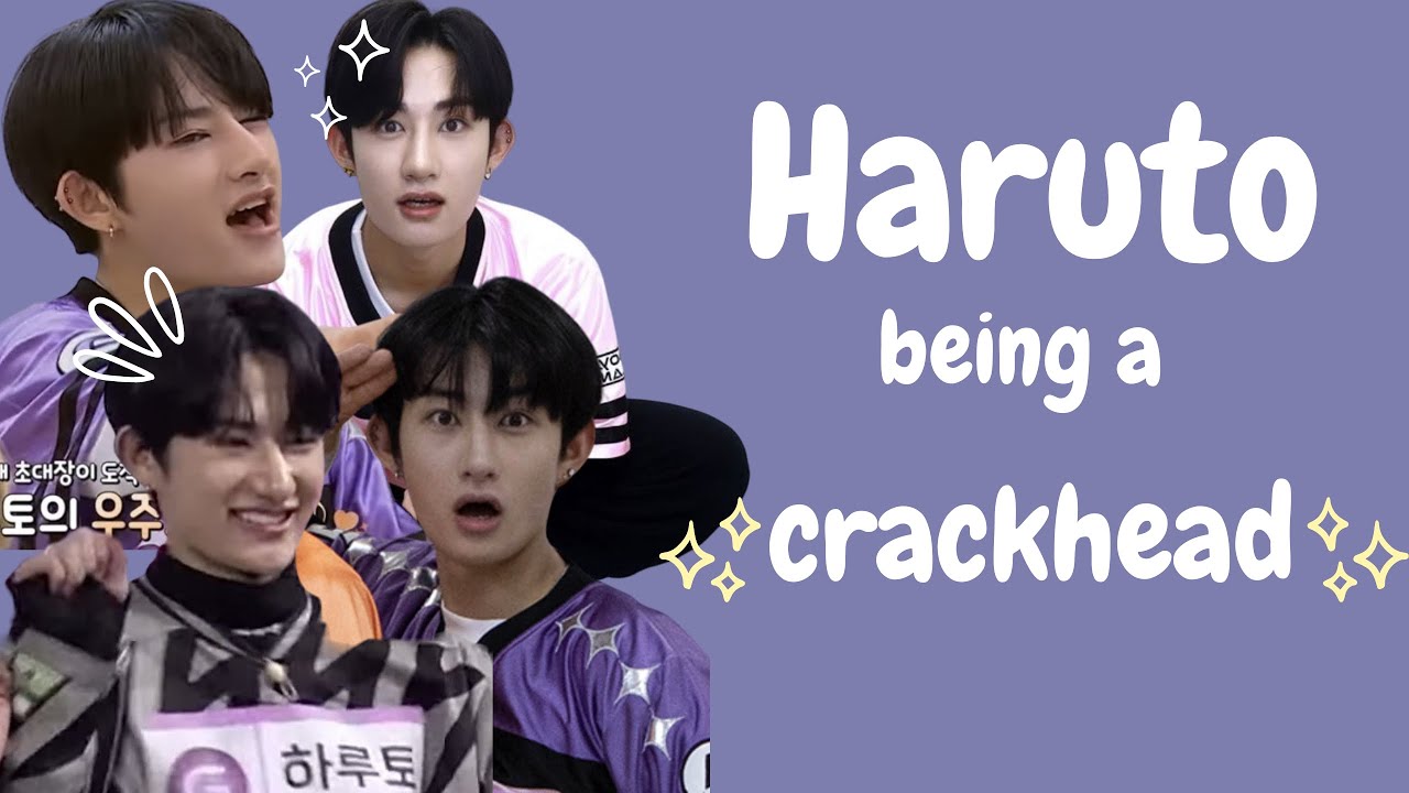Haruto being a crackhead - Boys Planet