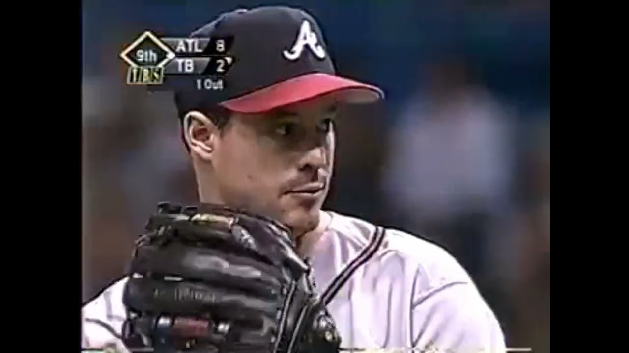 Greg Maddux hits Jose Canseco - July 18, 2000