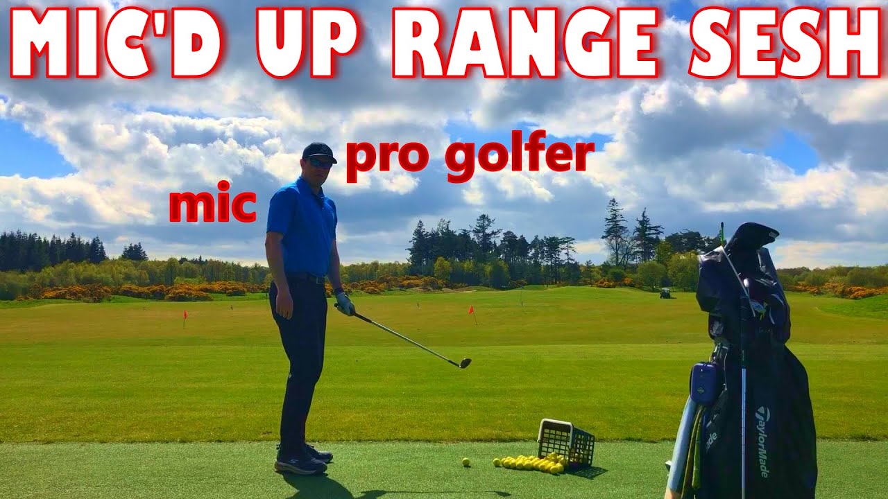 Pro Golfer Driving Range Reality (Mic'd Up)