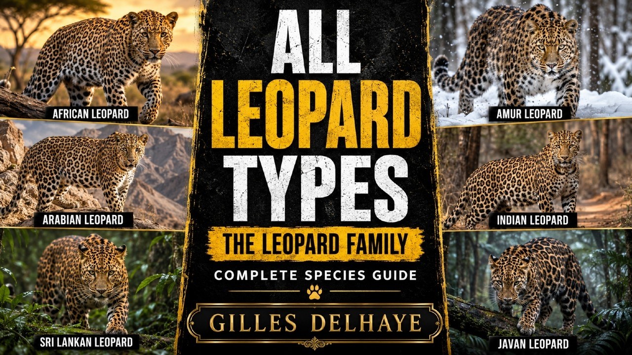 All Leopard (Panthera pardus) - (Sub)Species - Species List