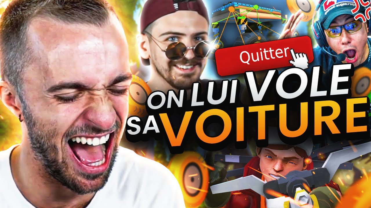 ON LUI A VOLÉ SON VÉHICULE ! 🤫 (Scrap Mechanic ft. Locklear, Doigby, Kameto, Joyca)