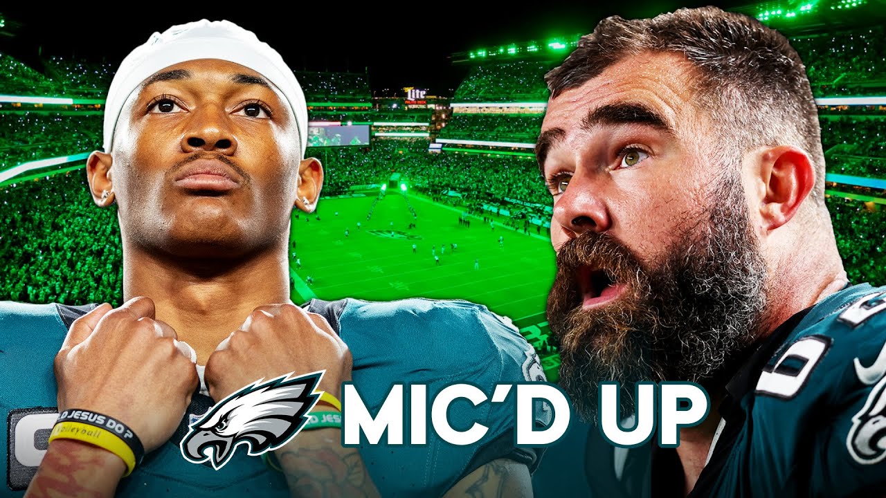 DeVonta Smith, Jason Kelce vs. Vikings WK 2 | Eagles Mic'd Up