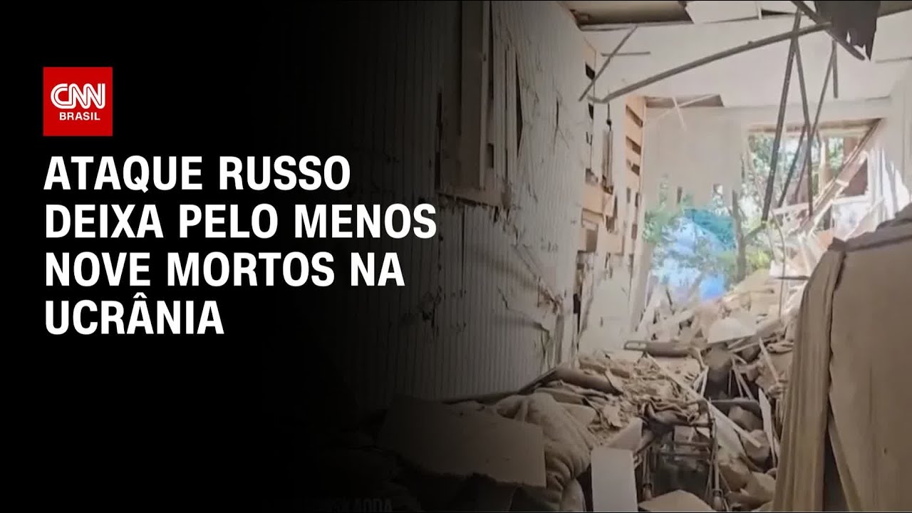 Novo ataque russo deixa ao menos nove mortos na Ucr&acirc;nia | CNN NOVO DIA