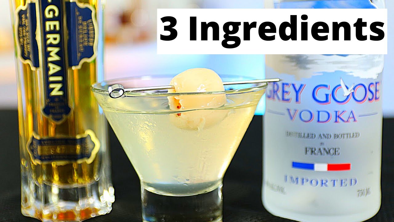 Lychee Martini recipe