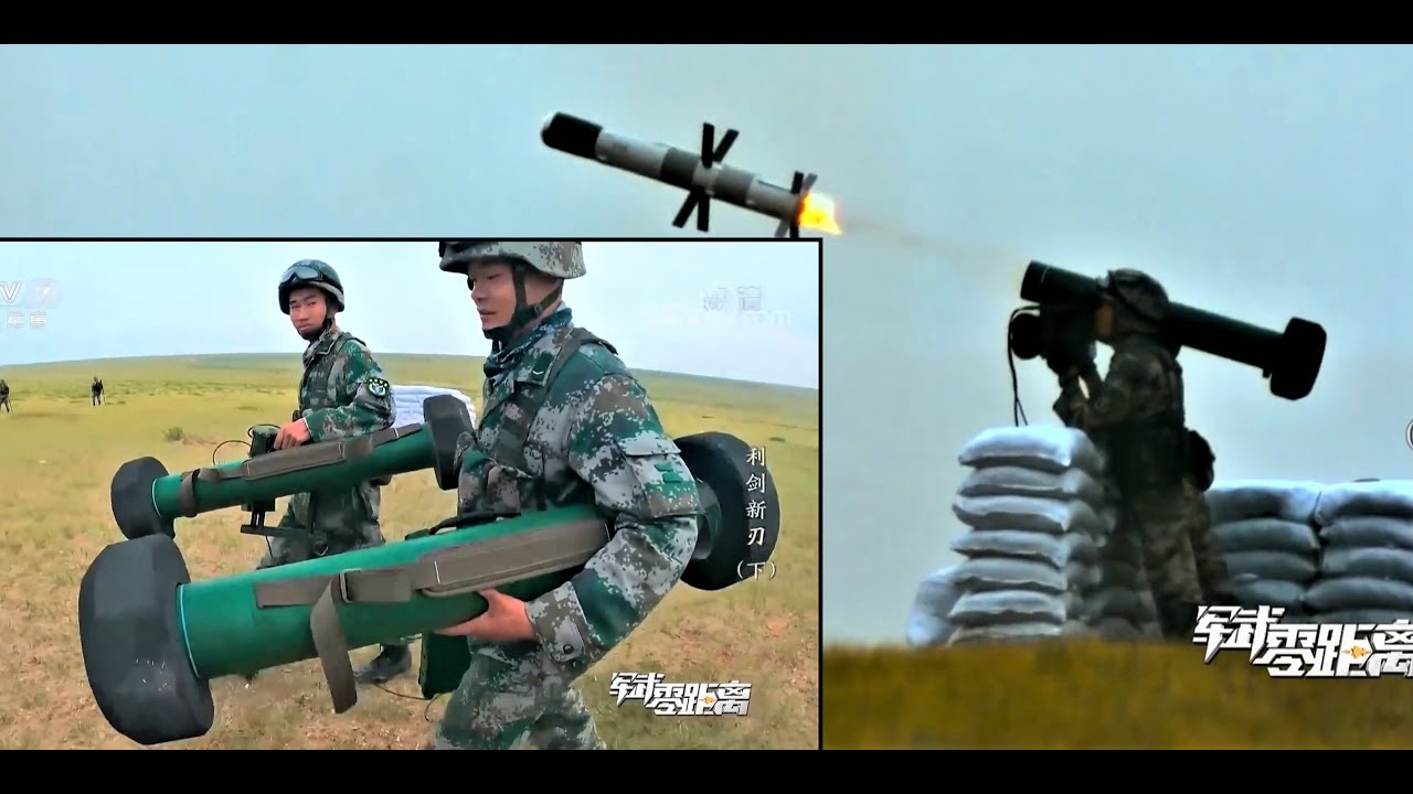 Nouveau missile anti-char GAM-100🇨🇳 : Un missile anti-char pour le combat en zone urbaine !