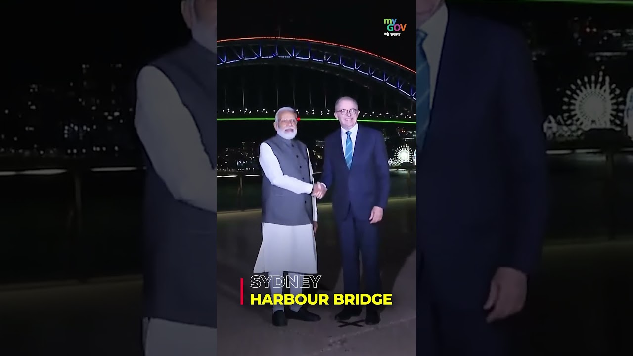 PM Modi's arrival makes world landmarks light up with Tiranga.