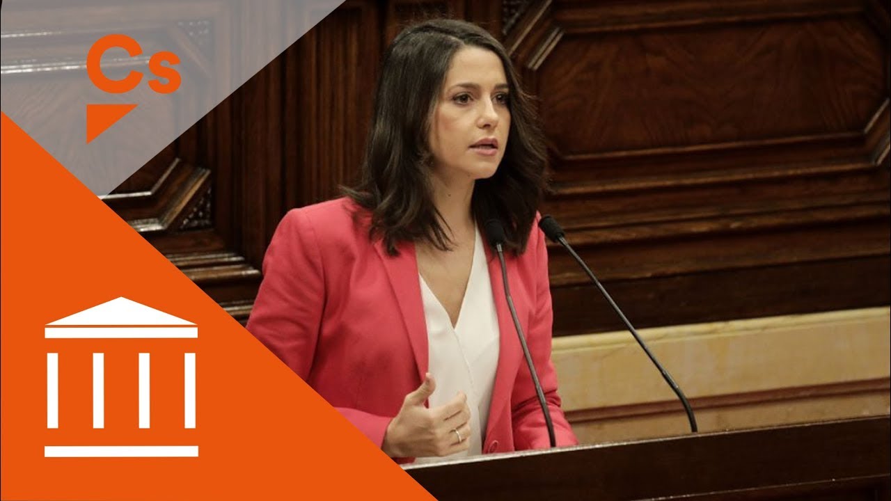 Inés Arrimadas. Discurso en pleno de 