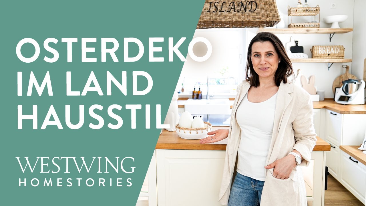 Osterdeko Ideen | Ostern im Landhausstil (Roomtour)