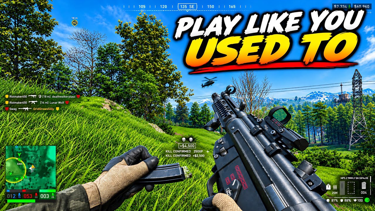 Геймплей с MP5 от WARDOGS!