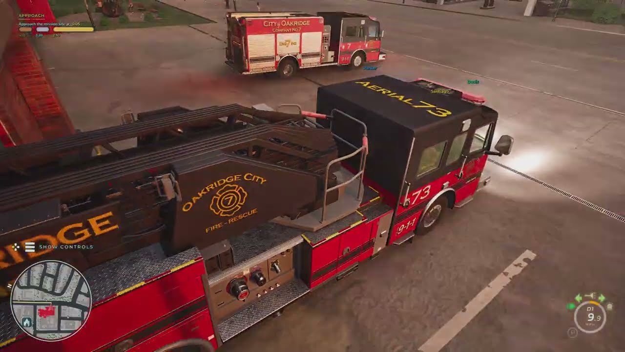 Firefighting Simulator: Ignite - Corner store - PS5 Gameplay