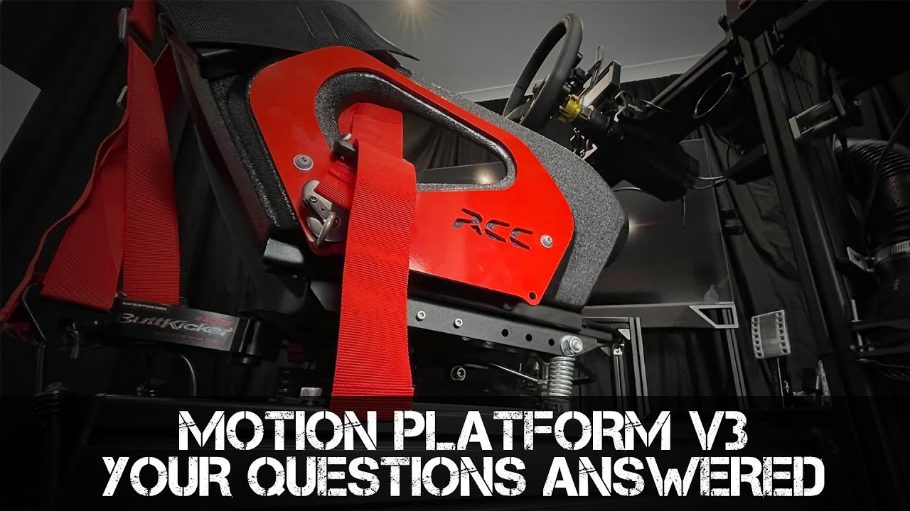 Платформа движения Next Level Racing V3 — ответы на самые распространённые вопросы