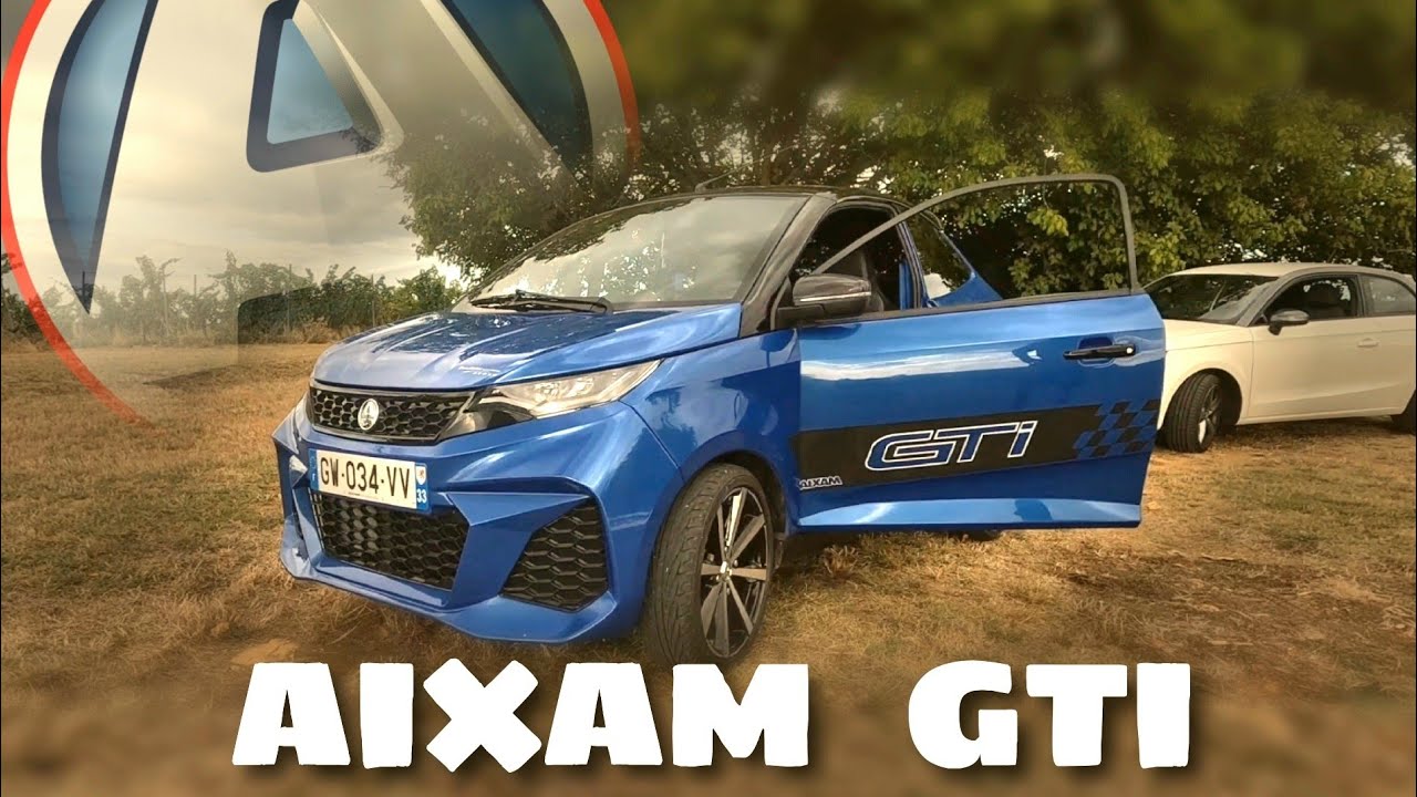 🚗 Il nous présente son AIXAM GTI de 2024 !!!