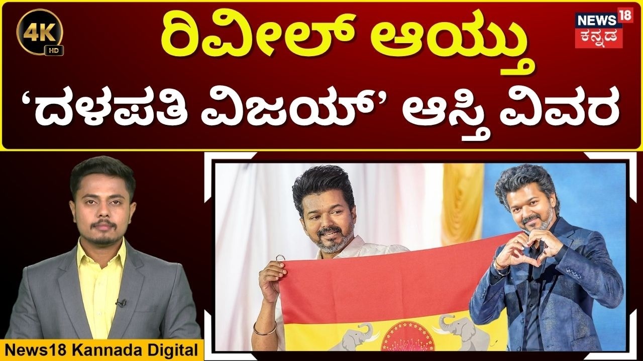 Vijay Declares ₹625 Cr Assets in Nomination | ನೂರಾರು ಕೋಟಿ ಒಡೆಯ 'ದಳಪತಿ' | 4K | N18V