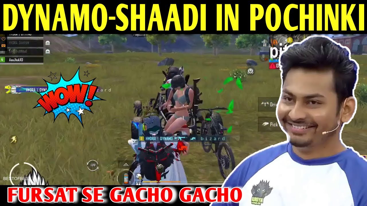 DYNAMO - SHAADI IN POCHINKI | PUBG MOBILE | BATTLEGROUNDS MOBILE INDIA | BEST OF BEST