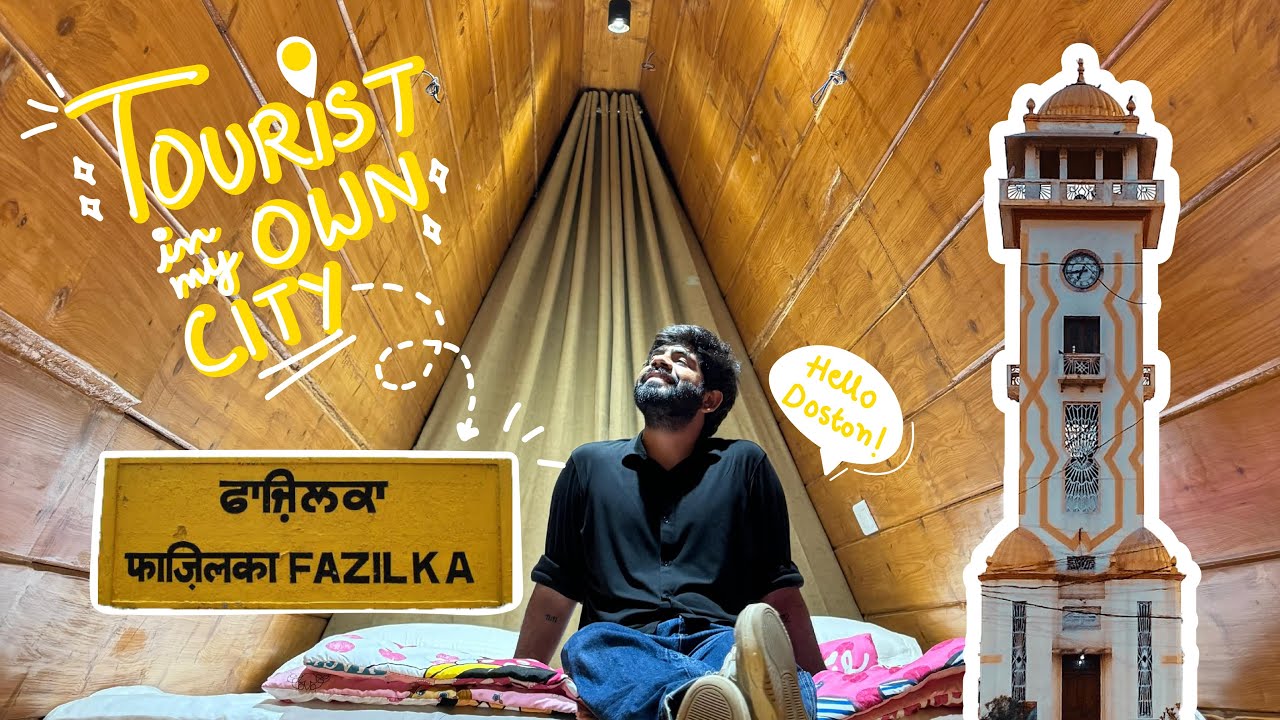 Staying as a Tourist in My Own City: Fazilka, Punjab | 1-Day Vlog Adventure