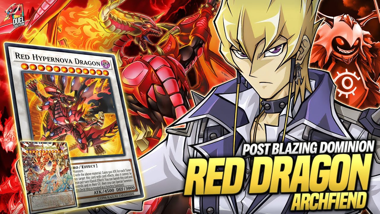Deck Red Dragon Archfiend Post Blazing Dominion | MDPRO3 | Replays  & Decklist