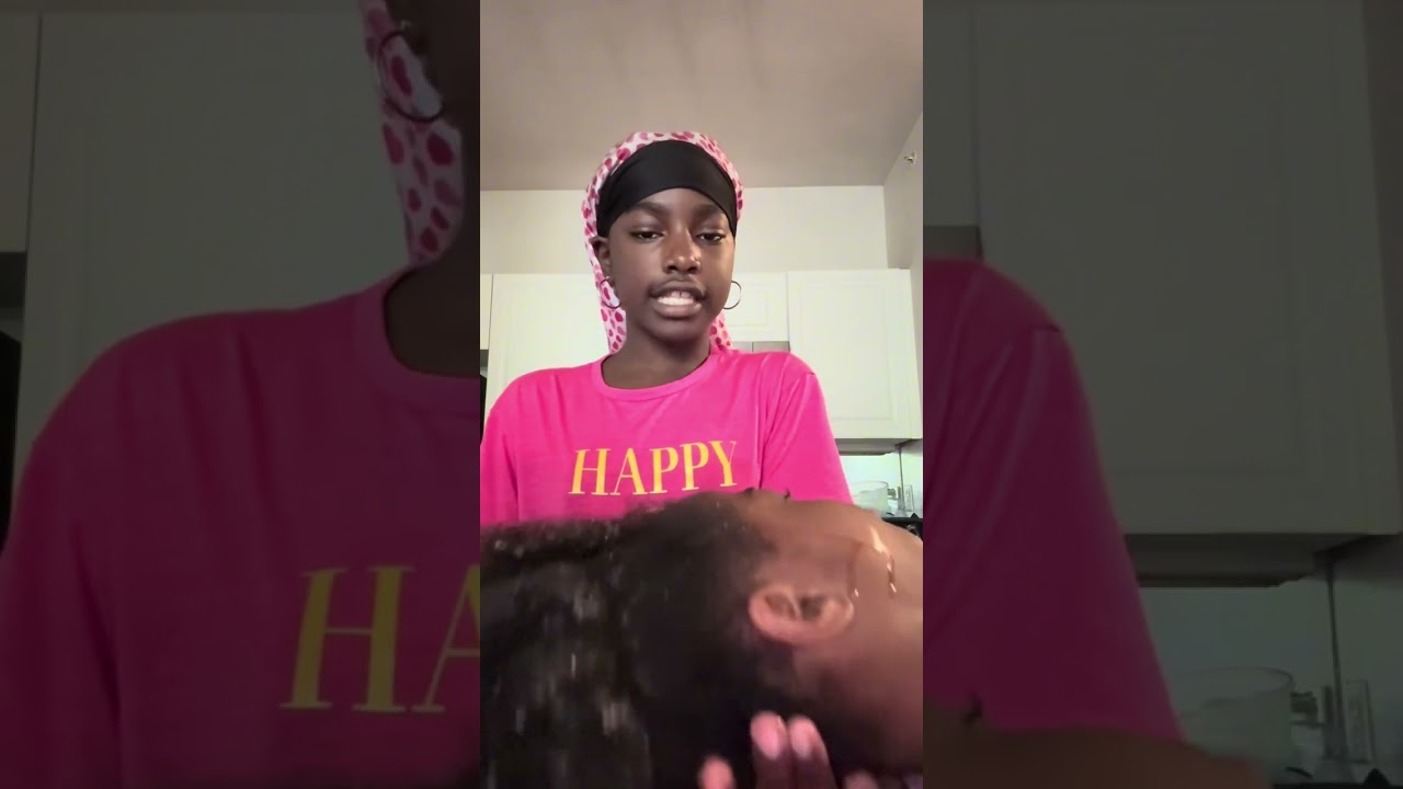 doing my sisters hair !!